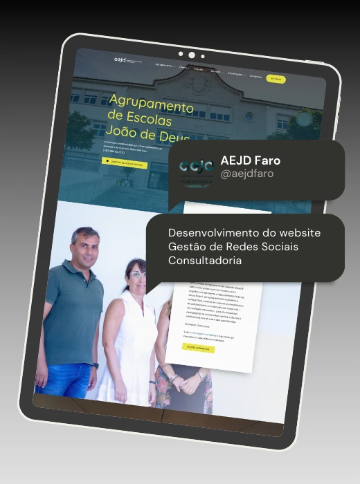 AEJD Faro - Webfarus Portfolio