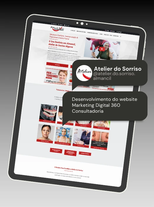 Atelier do Sorriso - Webfarus Portfolio