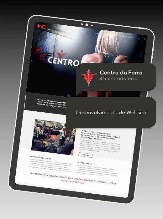 Centro do Ferro - Webfarus Portfolio