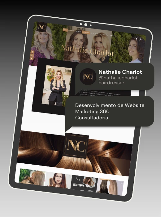 Algarve Hairdresser - Webfarus Portfolio