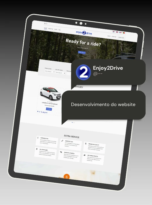 Rent a Car - Webfarus Portfolio